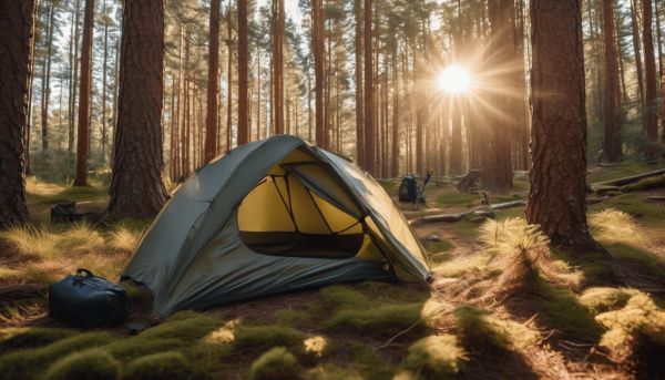 Votre bivouac réussit avec une tente 2 places légère et compacte
